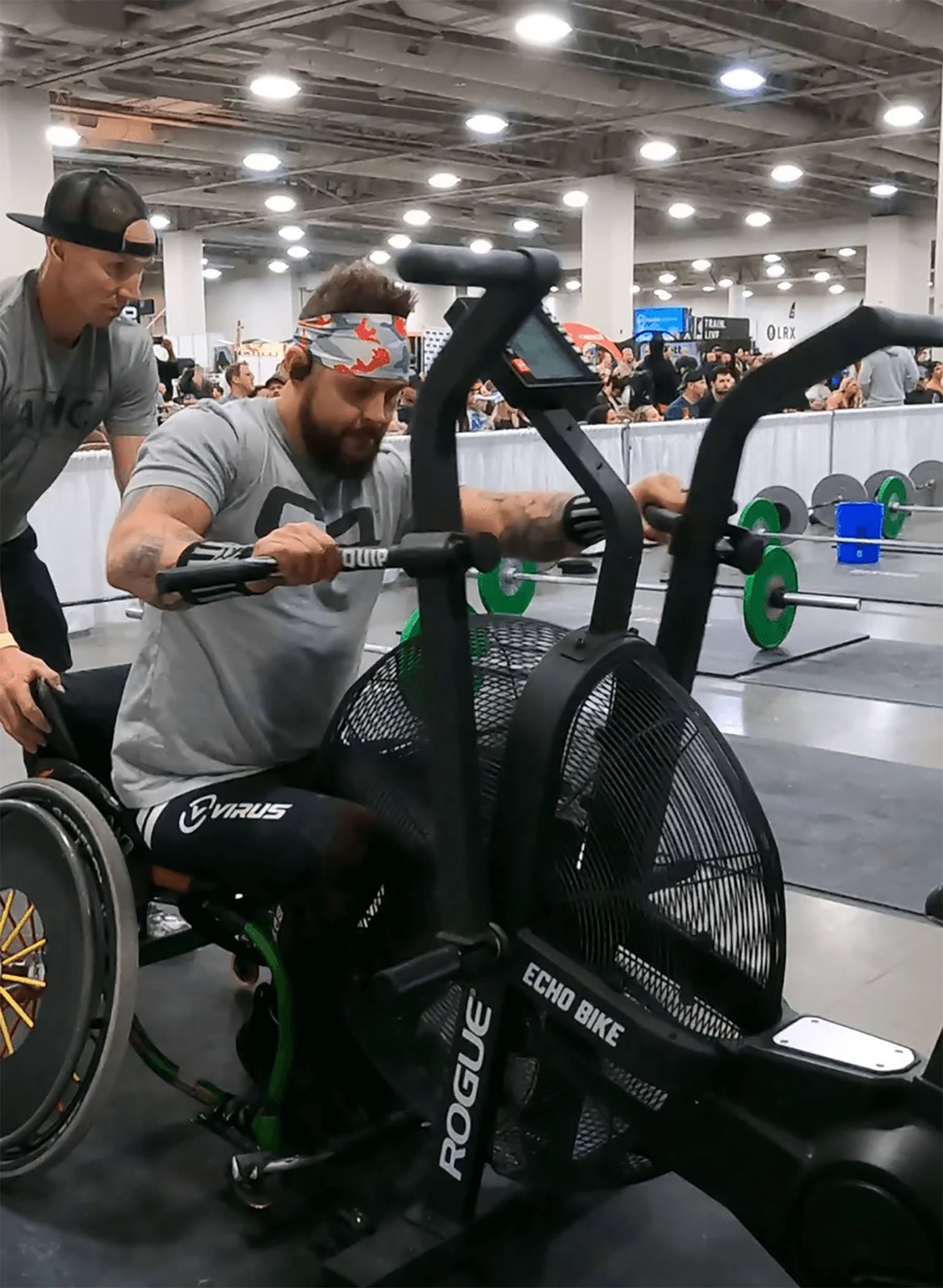 Adaptive Bike Handles (Rogue® Echo Bike) Patent Pending