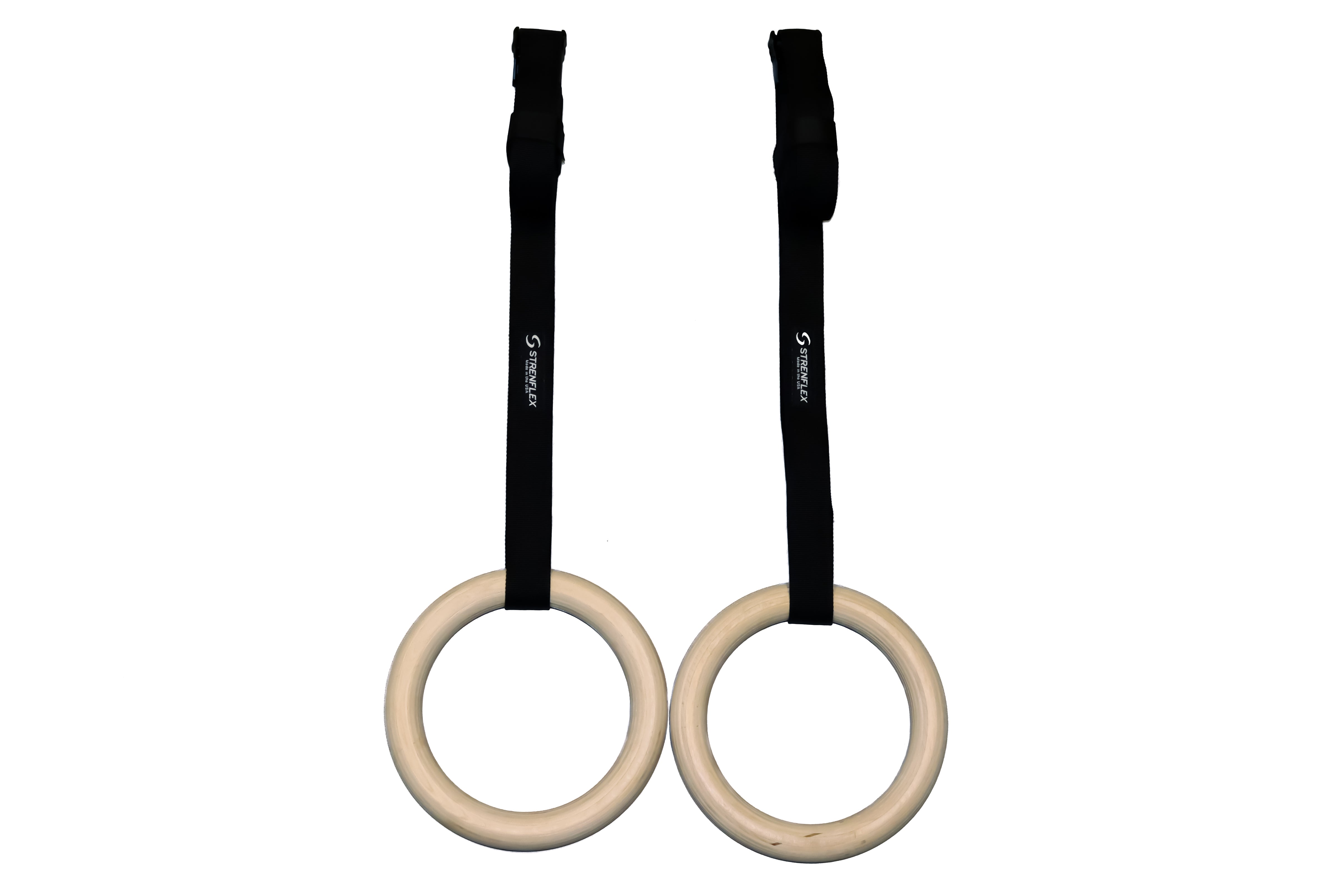 Gymnastics Wood Rings (Pair)